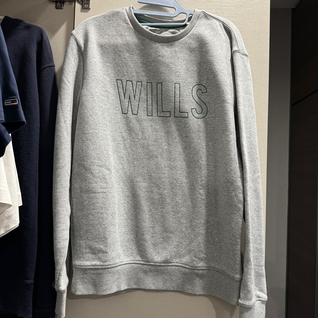 JACK WILLS SWEATER PULLOVER SWEATSHIRT IN GREY Men s Fashion Tops Sets Hoodies on Carousell
