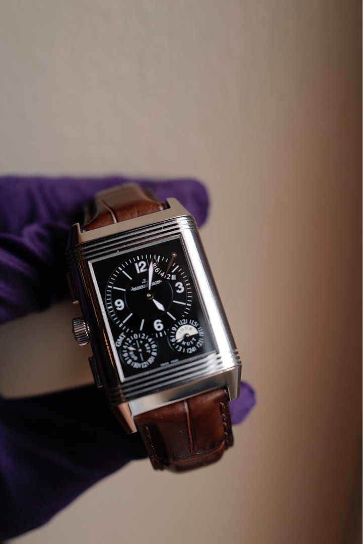 Jaeger lecoultre gmt reverso new arrivals