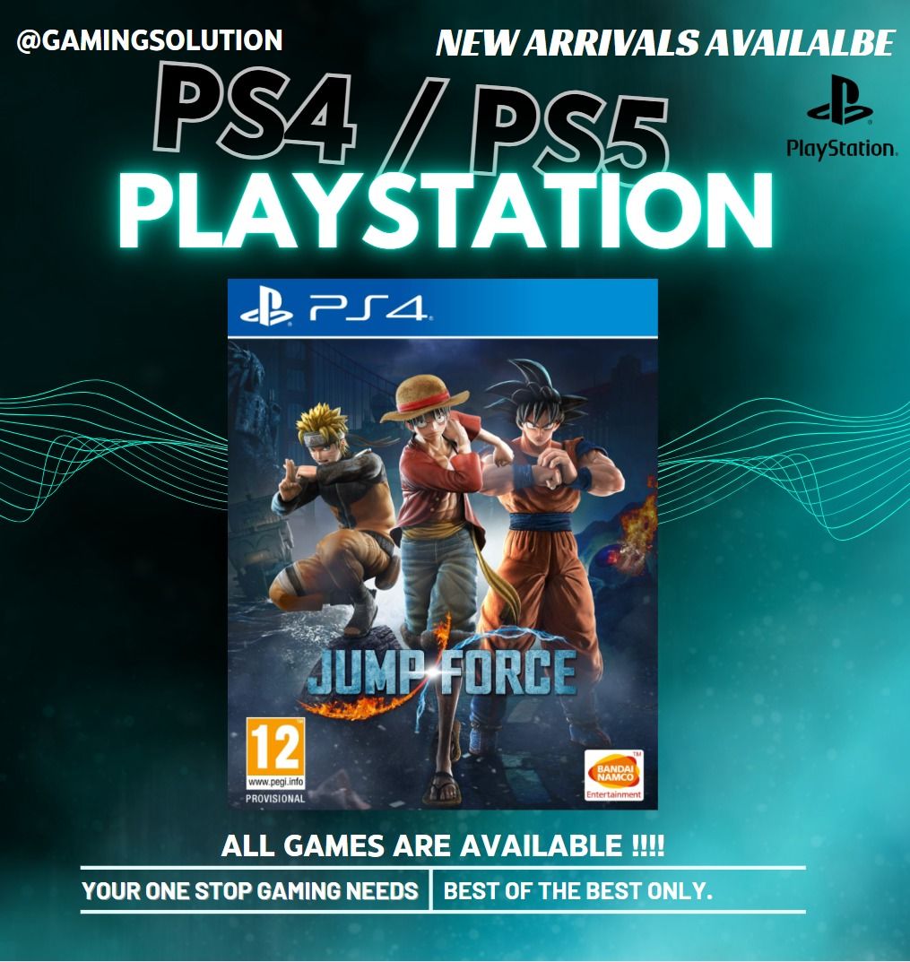 🔥Jump Force PS4/PS5 Playstation Digital Download Games🔥, Video