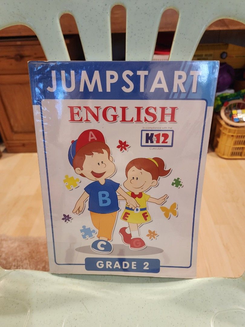 Jumpstart English Grade 2 Book (Category: Textbooks) located in Valenzuela. Submitted by absolutelychick (Listing ID 1334623156, Image 1). Description: jrs, lbc, j&t lalamove/grab ready.