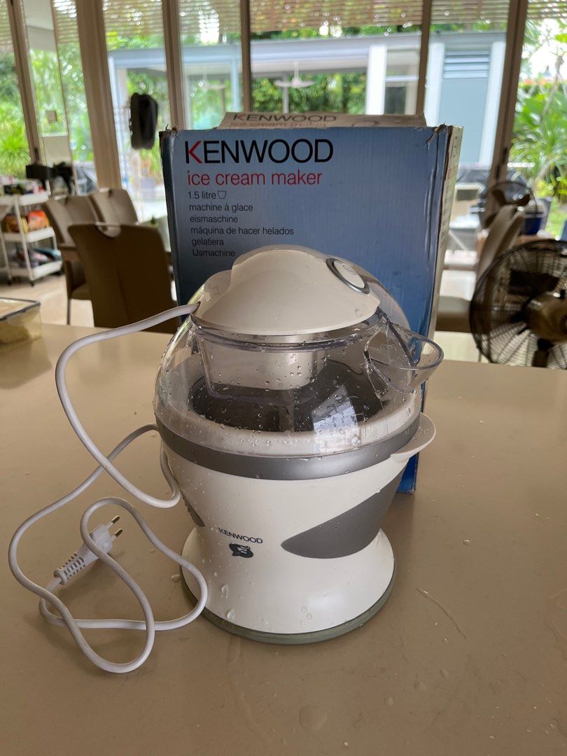 Kenwood gelato maker clearance