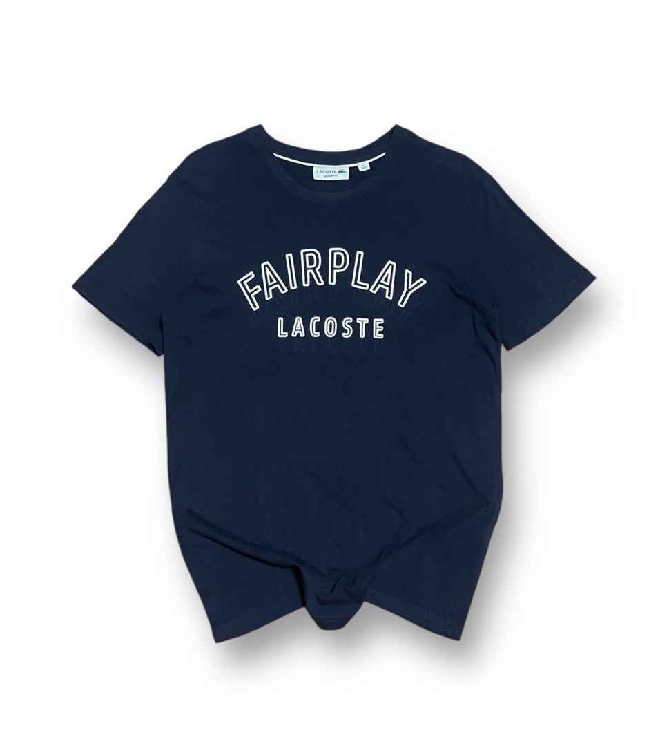 Lacoste fair play t shirt shop