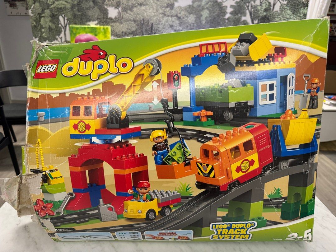 LEGO Duplo 10508 Track System incl. Motorised Train Extras