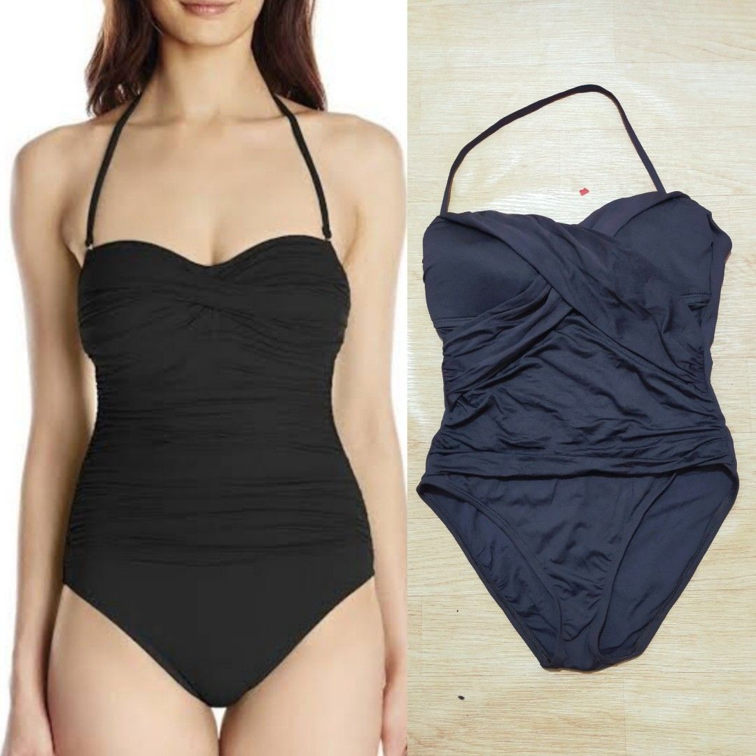 M LA BLANCA Tummy Control One Piece Swimsuit Women s Fashion Swimwear Bikinis Swimsuits on Carousell