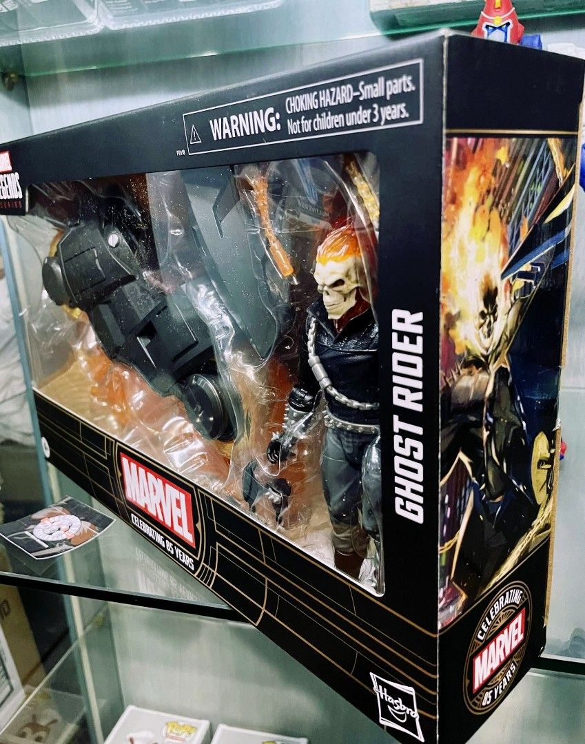 First Ghost Rider Toy Marvel Legends Ghost Rider With Hell Cycle Danny Ketch, Hobbies & Toys ...