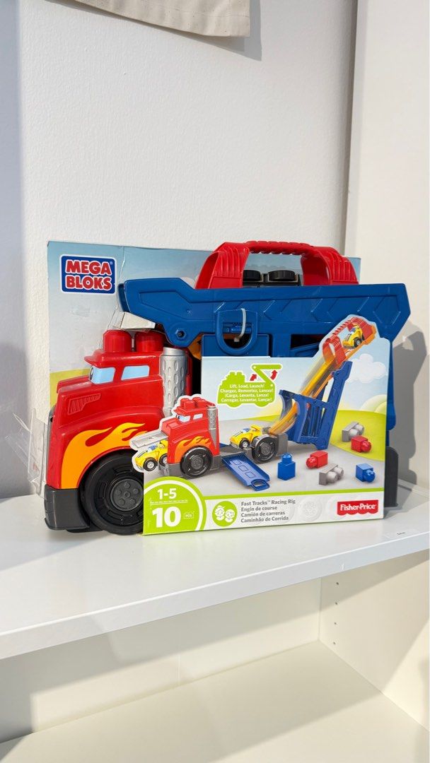 Mega Bloks Fast Tracks Racing Rig Hobbies Toys Toys Games on Carousell