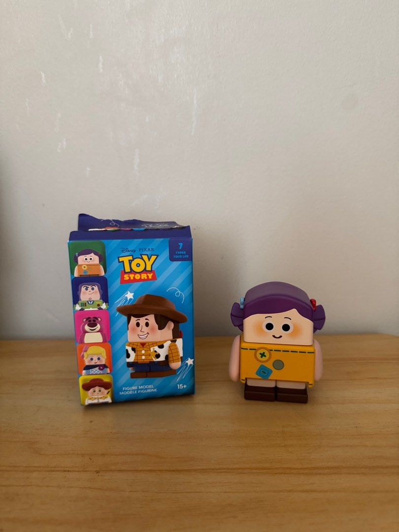 miniso blind box toy story (Category: Designer & Blind Box Toys) located in Pasig City. Submitted by byebuy_____ (Listing ID 1334596936, Image 1). Description: hello! selling this Dolly for ₱499 (srp price pa rin) brand new pa rin po. nilagay agad sa box. nadoble lang. meron na kami ng ganito ☹️ buzz & woody na lang po kulang namin. buy niyo na po pls 🙏🏻 thank you! can ship via lalamove/grab if SDD..