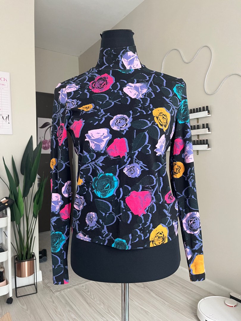 Monki Turtleneck Shirt Women s Fashion Tops Longsleeves on Carousell