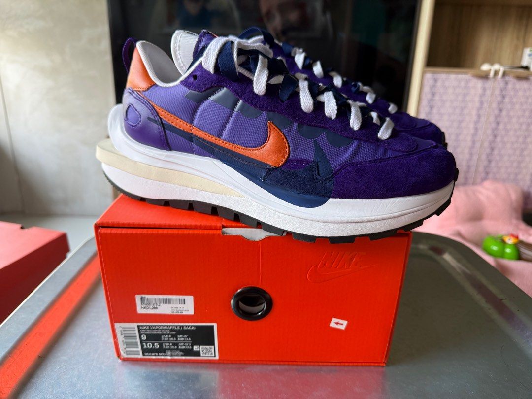 nike x sacai purple