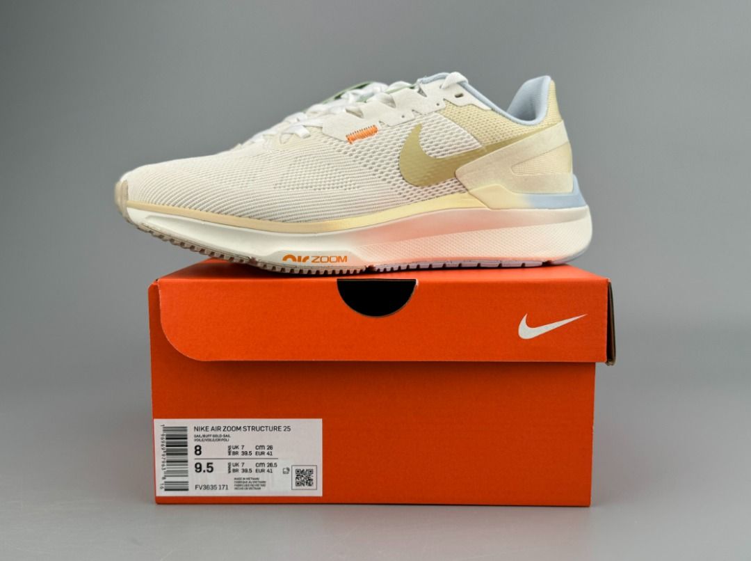 Nike ZOOM running shoes series beige 36 46 with half size 36.5 38.5 40.5 42.5 44.5