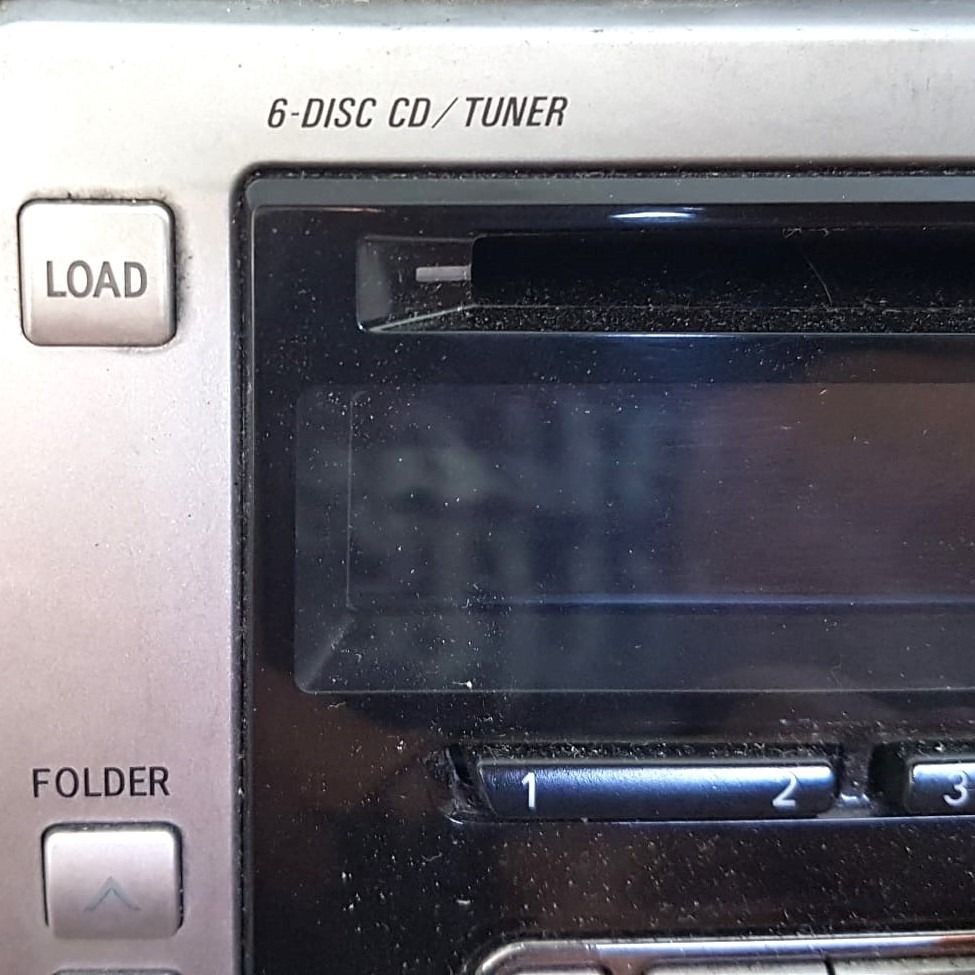 Pioneer x Toyota Music System, TOYOTA Vehicle Receiver, 6 Disc CD, FM