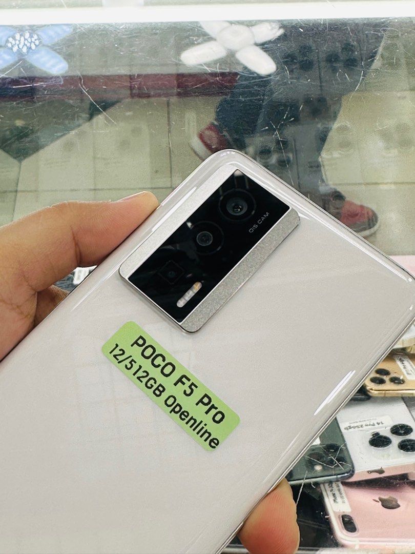 Poco F5 Pro 512gb Dualsim FU (Category: Android Others) located in San Juan City. Submitted by javedsgadgetshop (Listing ID 1334643877, Image 2). Description: OPEN FOR INSTALLMENT VIA CREDIT CARD/GGIVES/SPAY/BILLEASE & SWAP/TRADE-IN! BUY AND SELL! Quick Specs : Poco F5 Pro 5G •512gb •NTC Variant •Good batt health •Factory Unlock •95% Smoothness •No hidden issue | No Repaired •100% Authentic | Not Refurbished •w/ OEM Charger & store warranty ❣️ - 