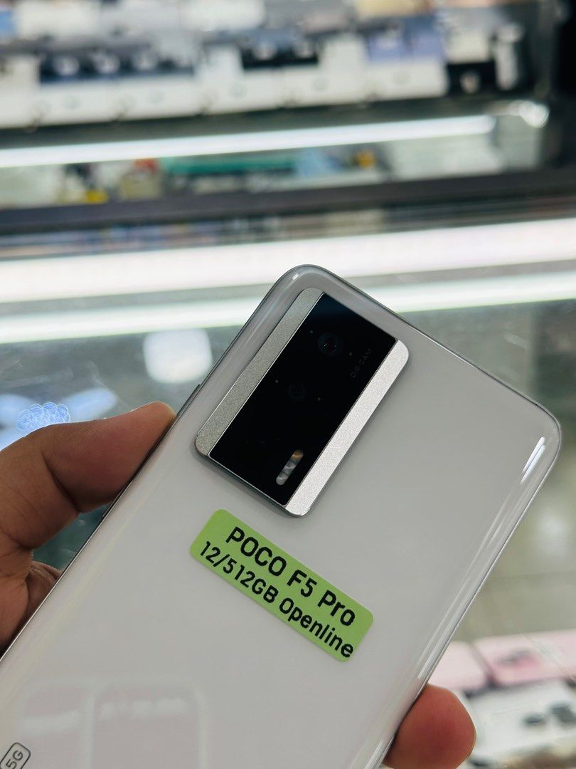 Poco F5 Pro 512gb Dualsim FU (Category: Android Others) located in San Juan City. Submitted by javedsgadgetshop (Listing ID 1334643877, Image 3). Description: OPEN FOR INSTALLMENT VIA CREDIT CARD/GGIVES/SPAY/BILLEASE & SWAP/TRADE-IN! BUY AND SELL! Quick Specs : Poco F5 Pro 5G •512gb •NTC Variant •Good batt health •Factory Unlock •95% Smoothness •No hidden issue | No Repaired •100% Authentic | Not Refurbished •w/ OEM Charger & store warranty ❣️ - 