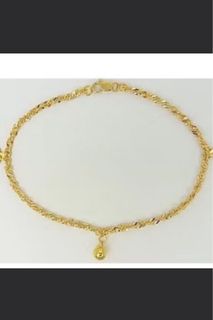 Yellow Gold Gold Ankle Chain Argos Argos Anklets Argos Gold Sale