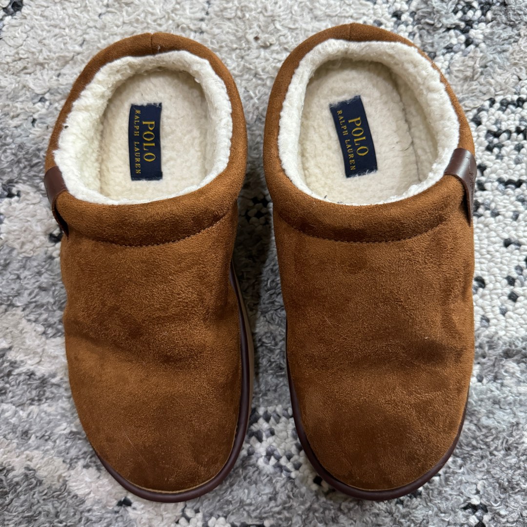 Polo ralph lauren jacque scuff slippers store