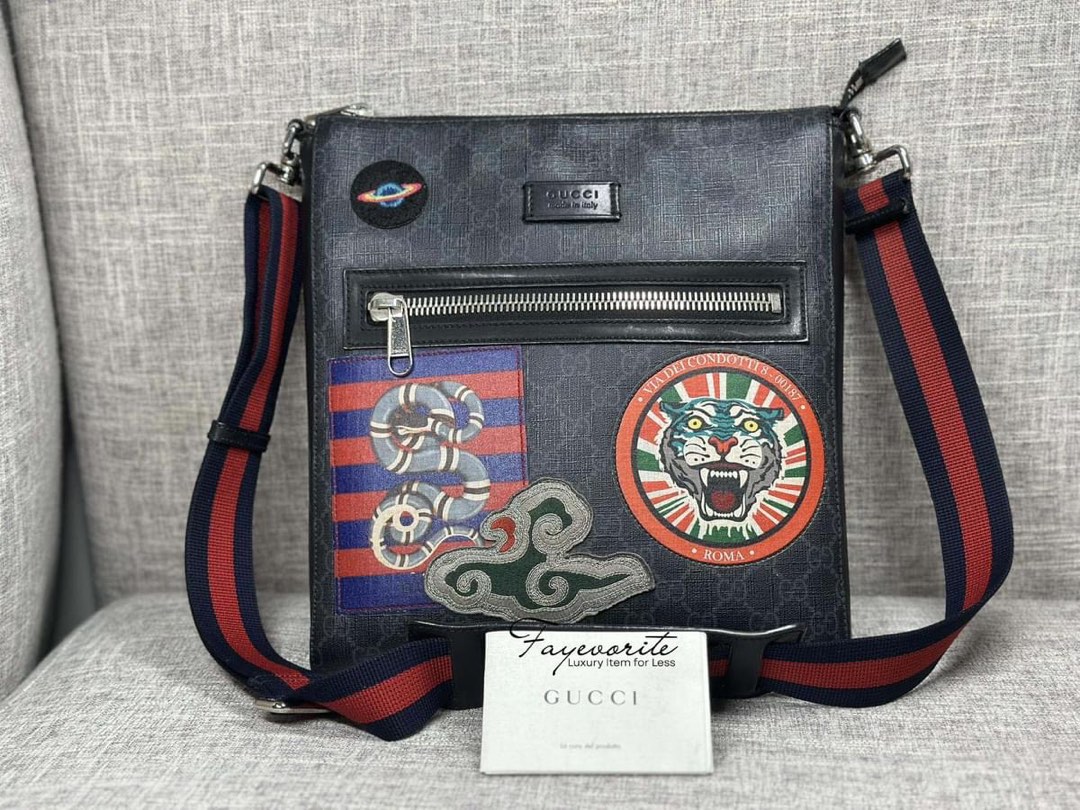 PRELOVED Gucci Supreme Messenger Bag Luxury Bags Wallets on Carousell