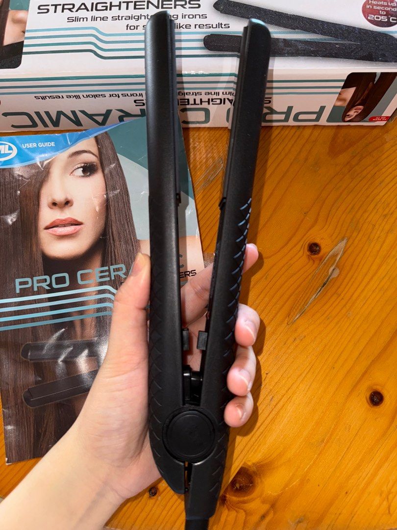 RUSH PRO CERAMIC HAIR STRAIGHTENER Beauty Personal Care Hair on Carousell