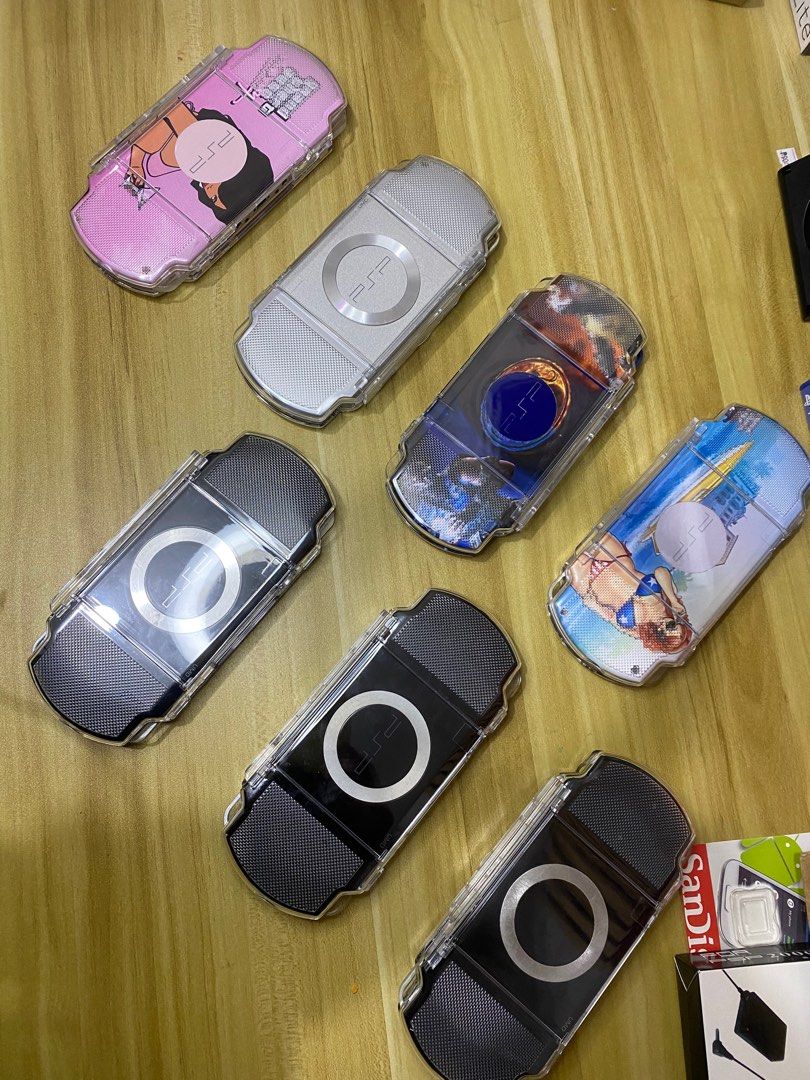 PSP 2000 SLIM MODEL (Category: Others) located in Marilao. Submitted by jannelle000 (Listing ID 1334714965, Image 2). Description: PSP 2000 SERIES SLIM 64GB JAILBREAK ALREADY Available colors: BLACK, LIGHT BLUE, SILVER, WHITE No issues except for scratches (normal for PSP and 2nd hand) Inclusion, Psp 2000 unit Bnew battery Bnew charger Bnew 64GB Memory card full of games Bnew memory adaptor Bnew crystal case Ready to use! Pwede rin mag reqs game 