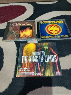Radiohead/the offspring bundle cds