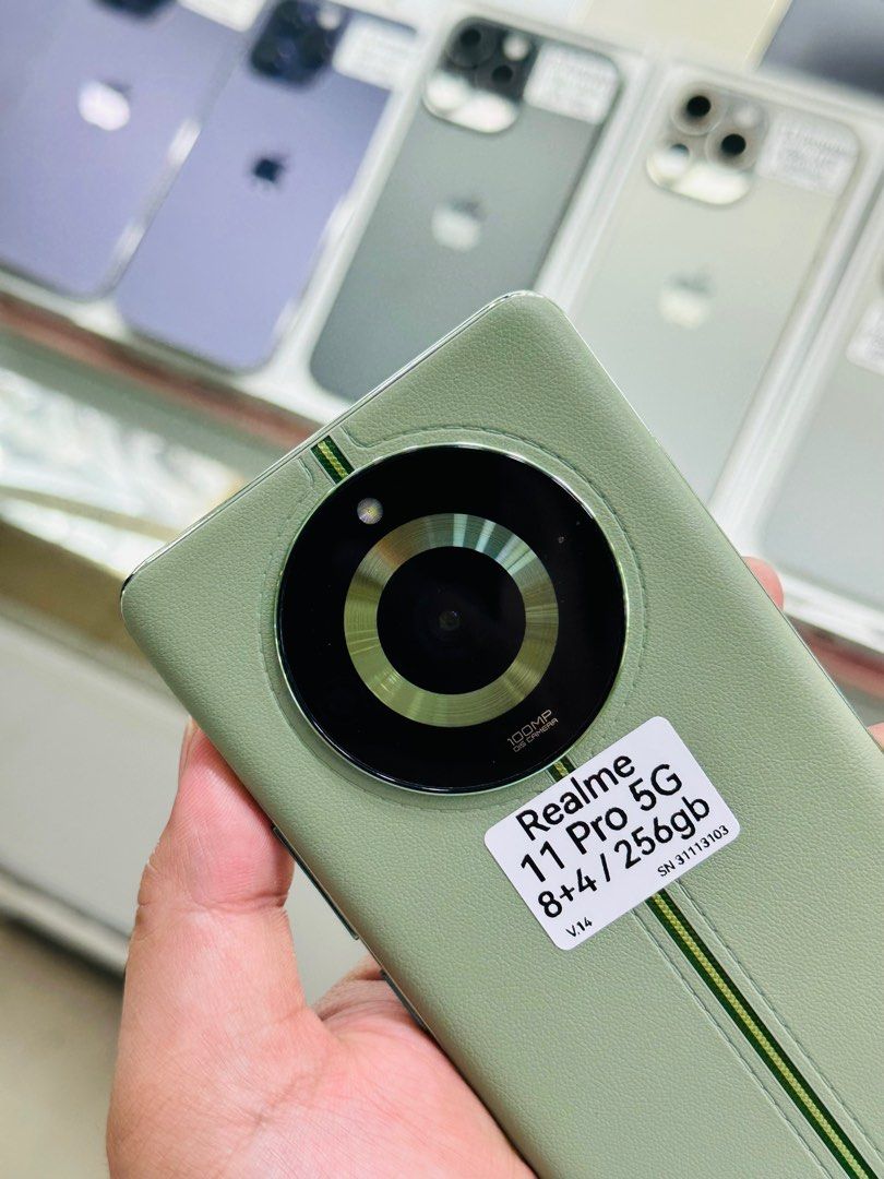 Realme 11 Pro 5G 256gb Dualsim Complete (Category: Realme) located in San Juan City. Submitted by javedsgadgetshop (Listing ID 1334678271, Image 3). Description: OPEN FOR INSTALLMENT VIA CREDIT CARD/GGIVES/SPAY/BILLEASE & SWAP/TRADE-IN! BUY AND SELL! Quick Specs : Realme 11 Pro 5G •256gb •NTC Variant •Good batt health •Factory Unlock •95% Smoothness •No hidden issue | No Repaired •100% Authentic | Not Refurbished •w/ OEM Charger & store warranty 
