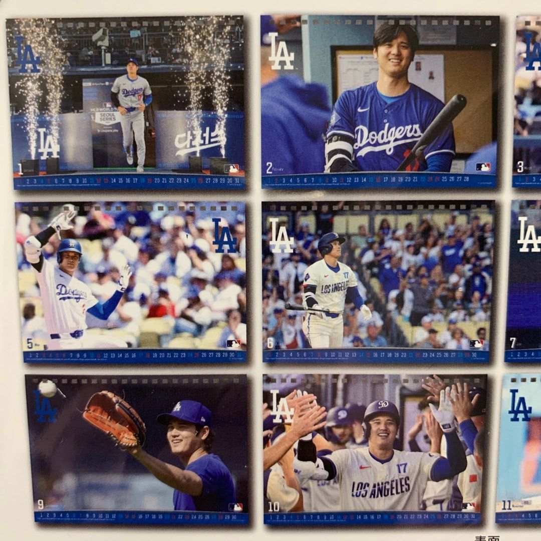 Los Angeles Dodgers 2025 Calendar Daune Eolande