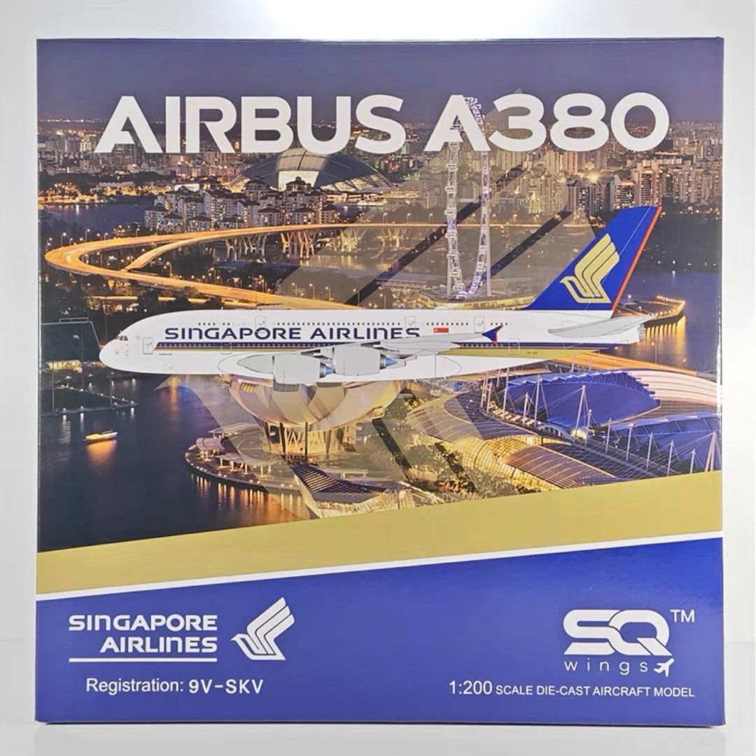 SQ Wings 1:200 Singapore Airlines Airbus A380-800 9V-SKV