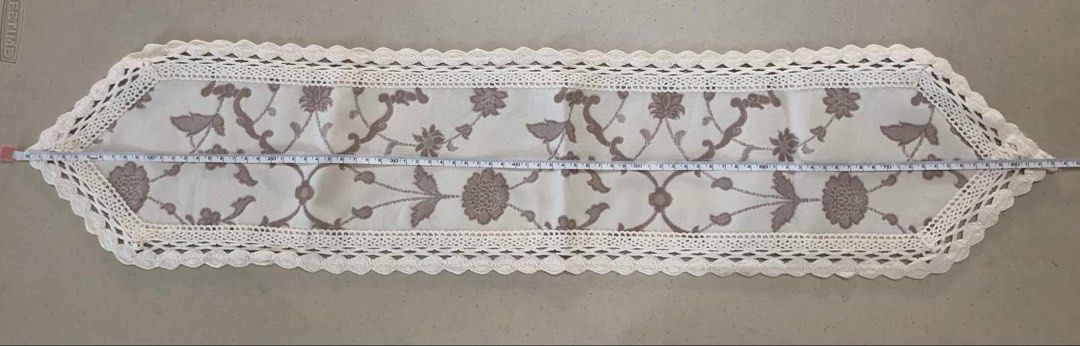 Table Runner, Table Linen (Category: Table Linen & Textiles) located in Quezon City. Submitted by meggoquingco (Listing ID 1334614682, Image 3). Description: Dimensions: 84cm x 18cm.