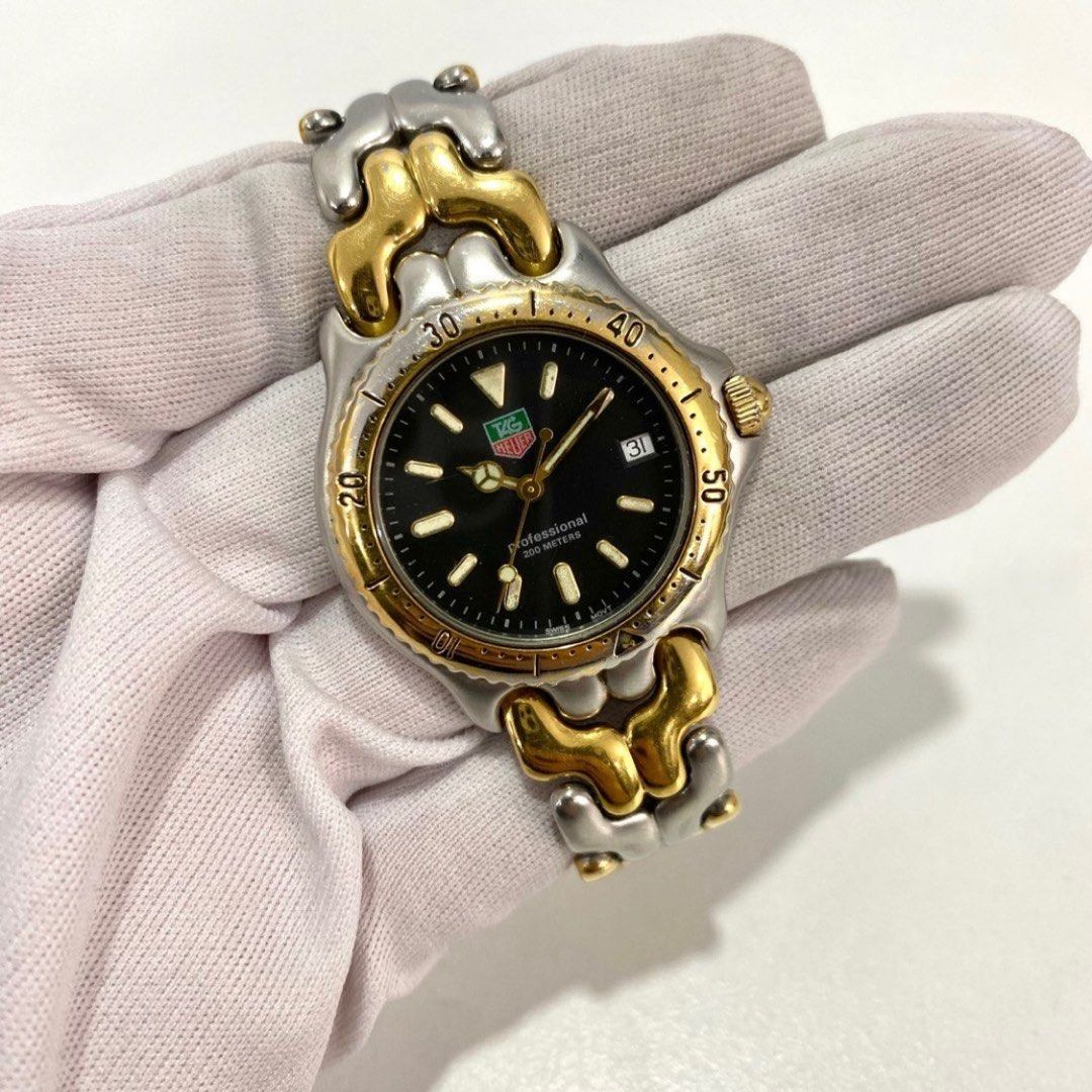 TAG HEUER S99013M GOLD AND SILVER COLOR QUARTZ SIZE WOMEN WATCH  247053485