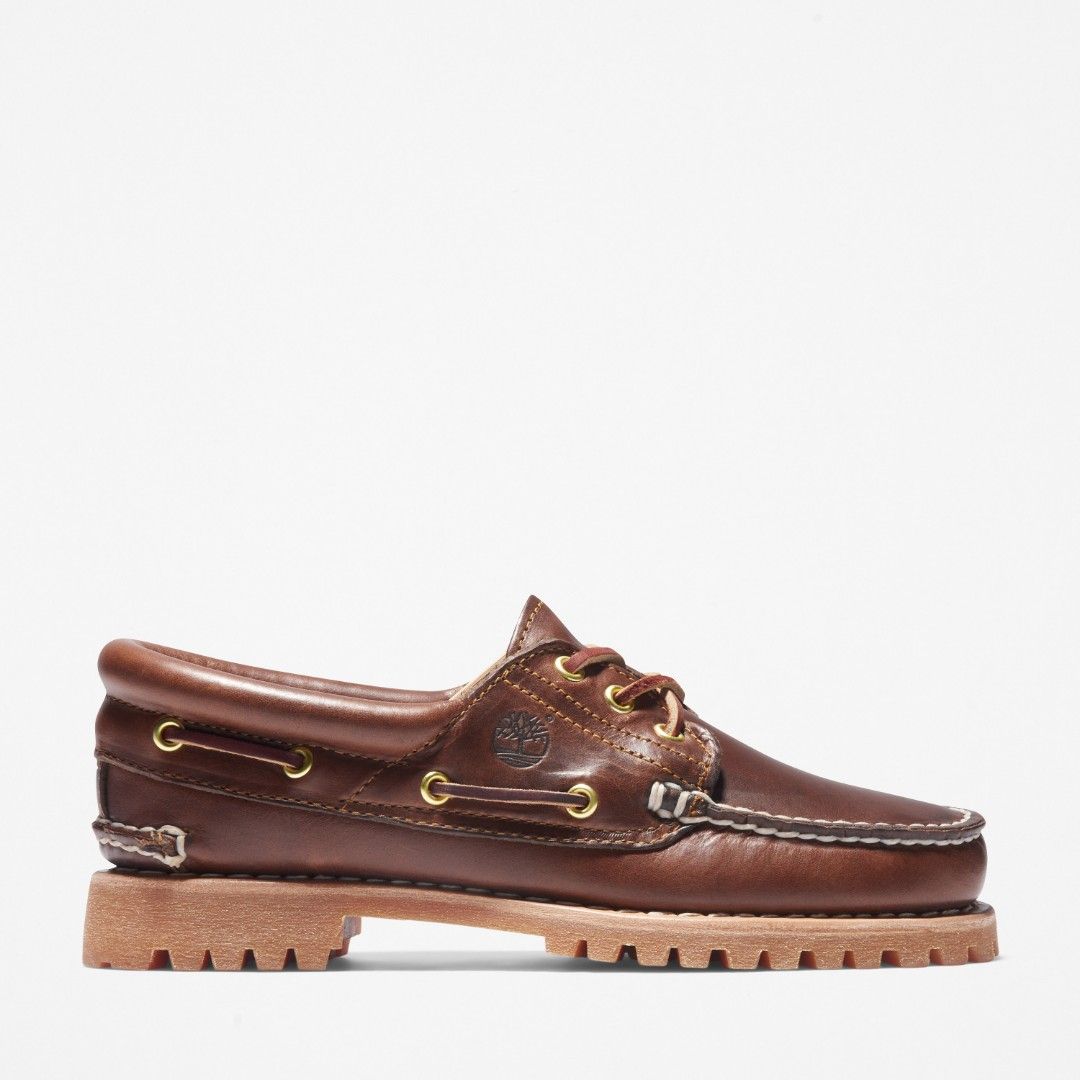 Timberland Women s Noreen 3 Eye Lug Handsewn Boat Shoe Women s Fashion Footwear Loafers on Carousell