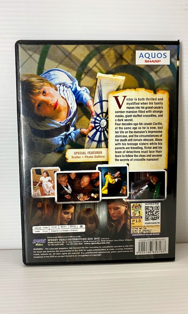 Victor And The Secret Of Crocodile Mansion Victor And The Secret Of Crocodile Mansion - Original DVD, Hobbies