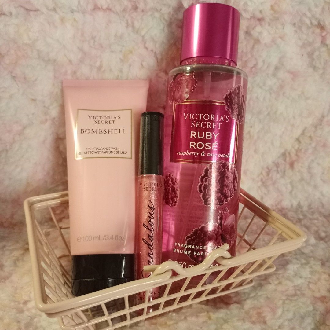 Victory Secret set (Category: Body Care) located in Tacloban City. Submitted by rjcarrt (Listing ID 1334629272, Image 1). Description: all sealed authentic from US.