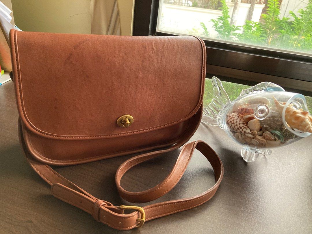 Vintage coach city bag discount