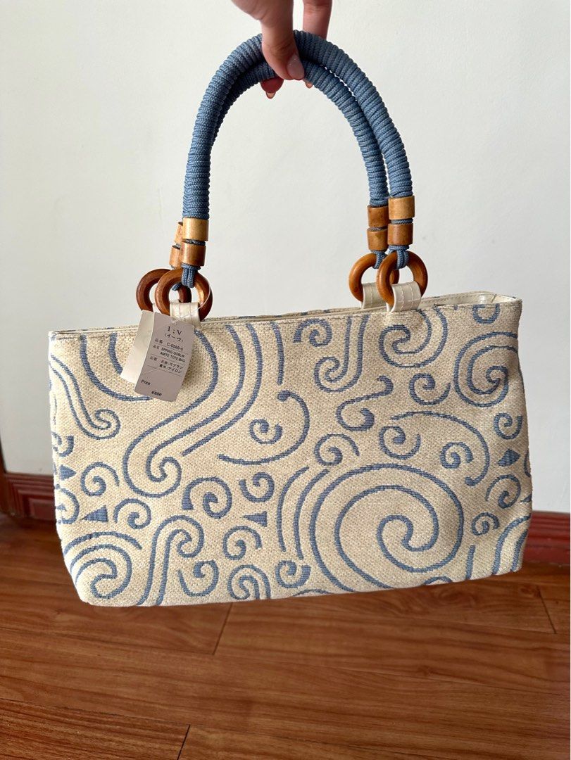 Vintage canvas handbags best sale