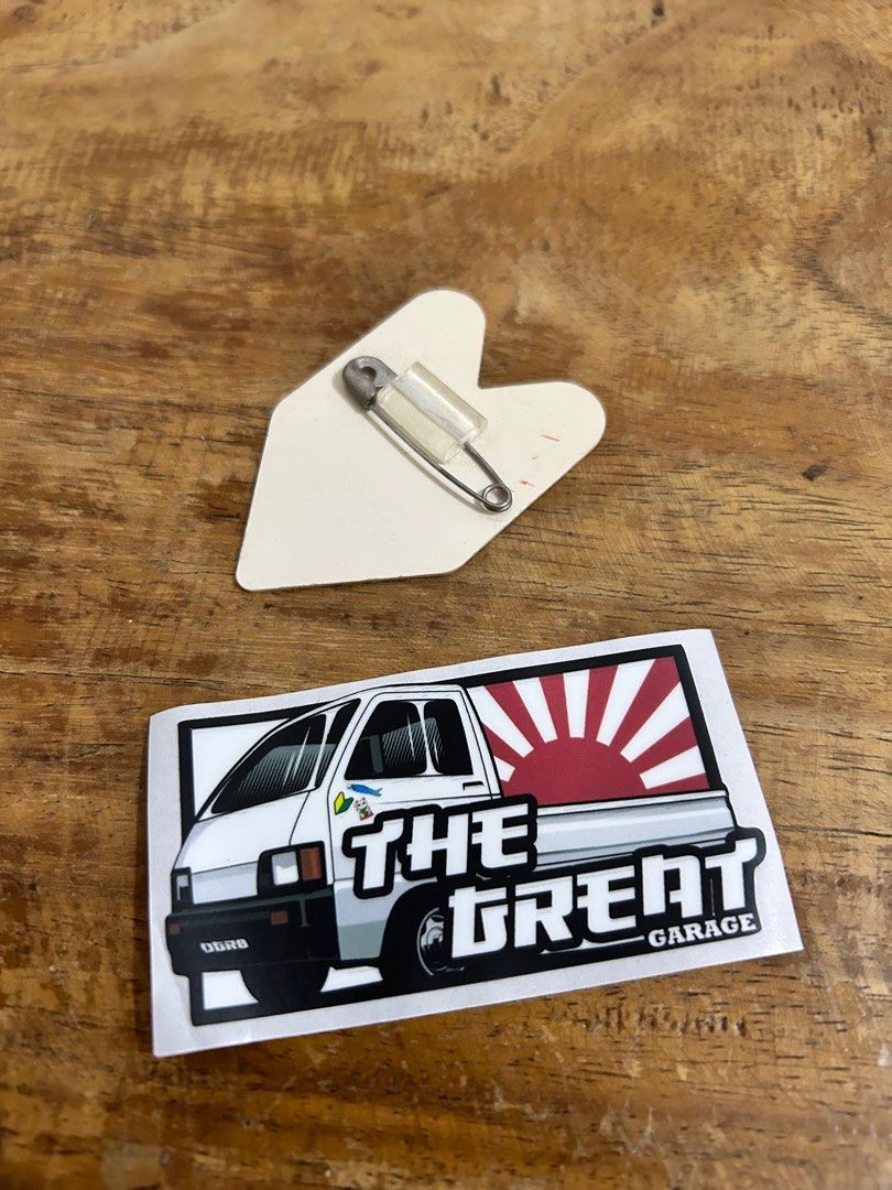 Wakaba Pin / JDM Logo (Category: Caps & Hats) located in Calamba. Submitted by ino.dgr8 (Listing ID 1334724420, Image 2). Description: Wakaba Pin / JDM Logo Give a perfect Japan vibes on your Car, Garage, Resto or Man Cave. Calamba Laguna GCash J&T Express.
