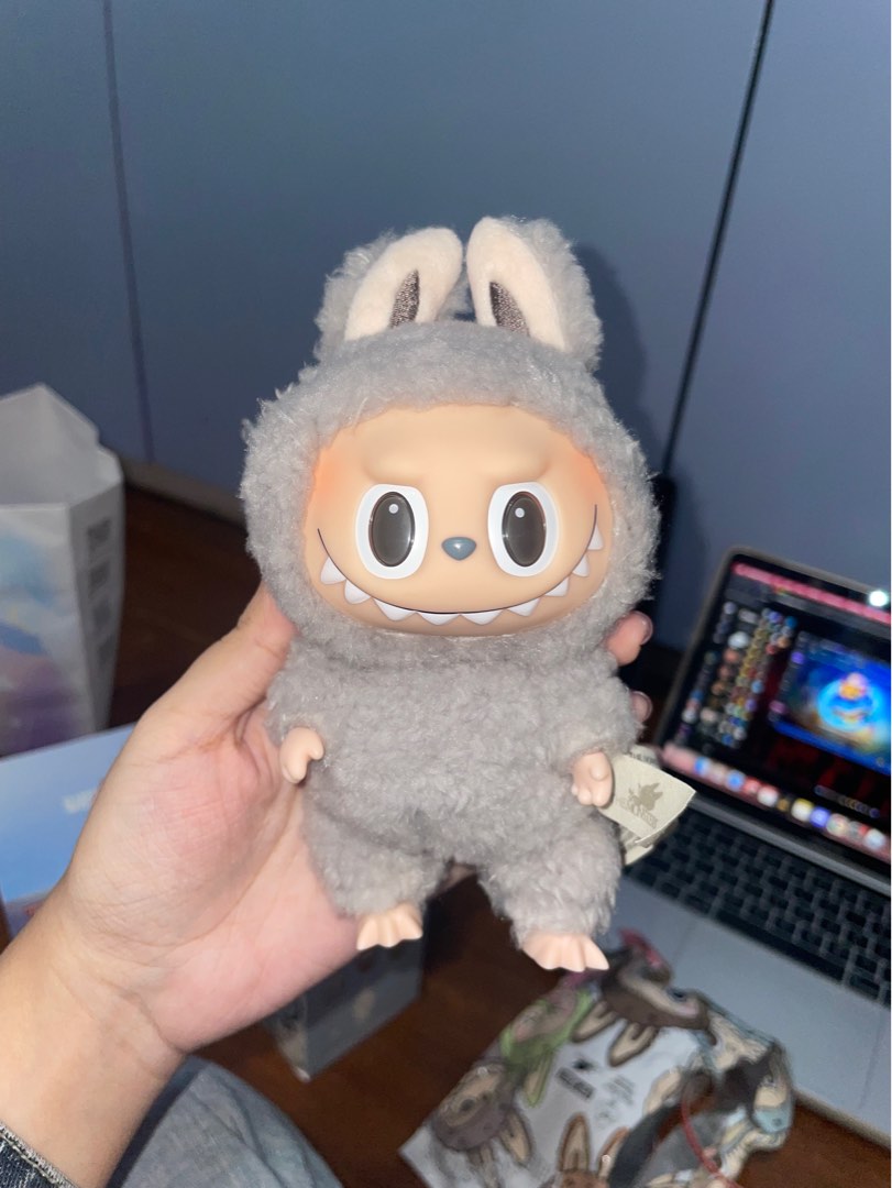 WTT LABUBU MACARON SESAME BEAN Hobbies Toys Toys Games on Carousell