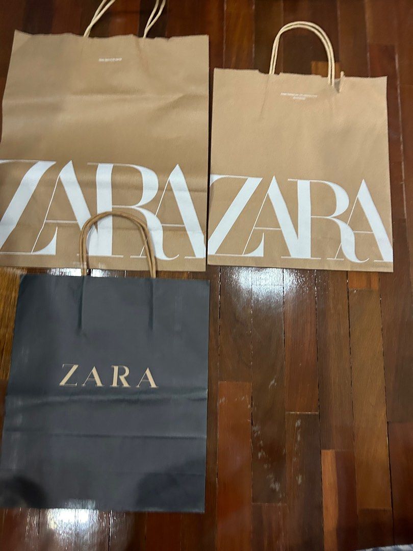 Zara carrier bag on sale