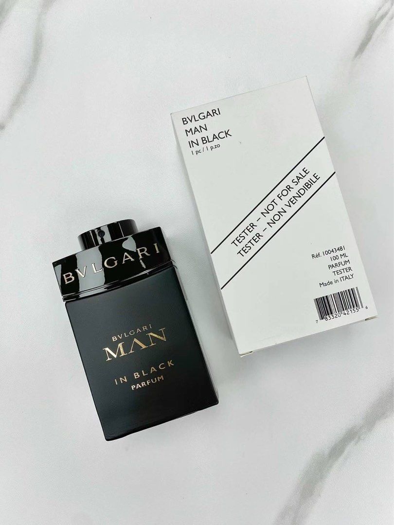 Parfum bvlgari tester store
