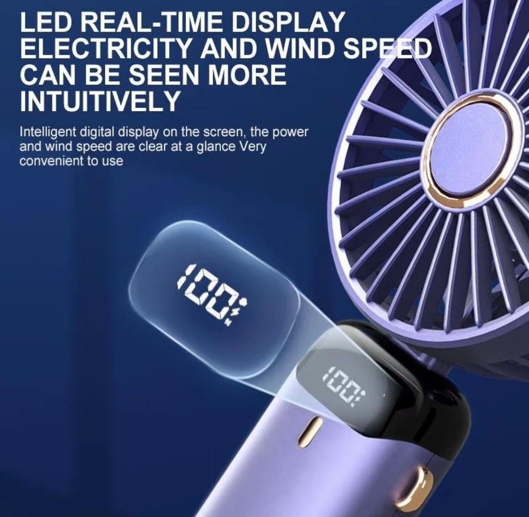 portable fan without electricity