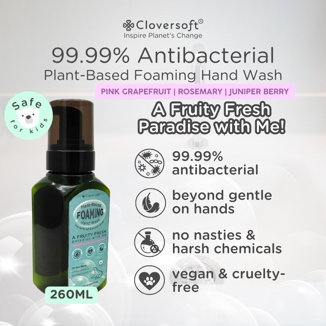 Cloversoft Antibacterial Foaming Hand wash Kids Children Foam Handwash Hand soap Refill Paraben free Low suds Gentle Beauty Personal Care Hands Nails on Carousell