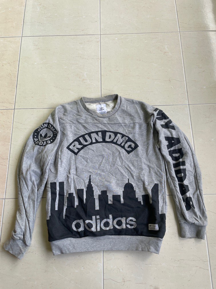 run dmc adidas sweatshirt