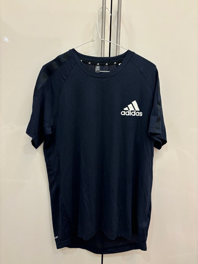 Adidas men s T shirt xl size navy Men s Fashion Activewear on Carousell