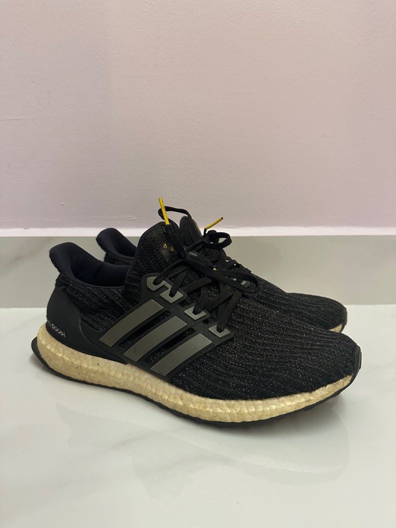Adidas Ultra Boost 5th Anniversary Black AUTHENTIC No Box Men s Fashion Footwear Sneakers on Carousell