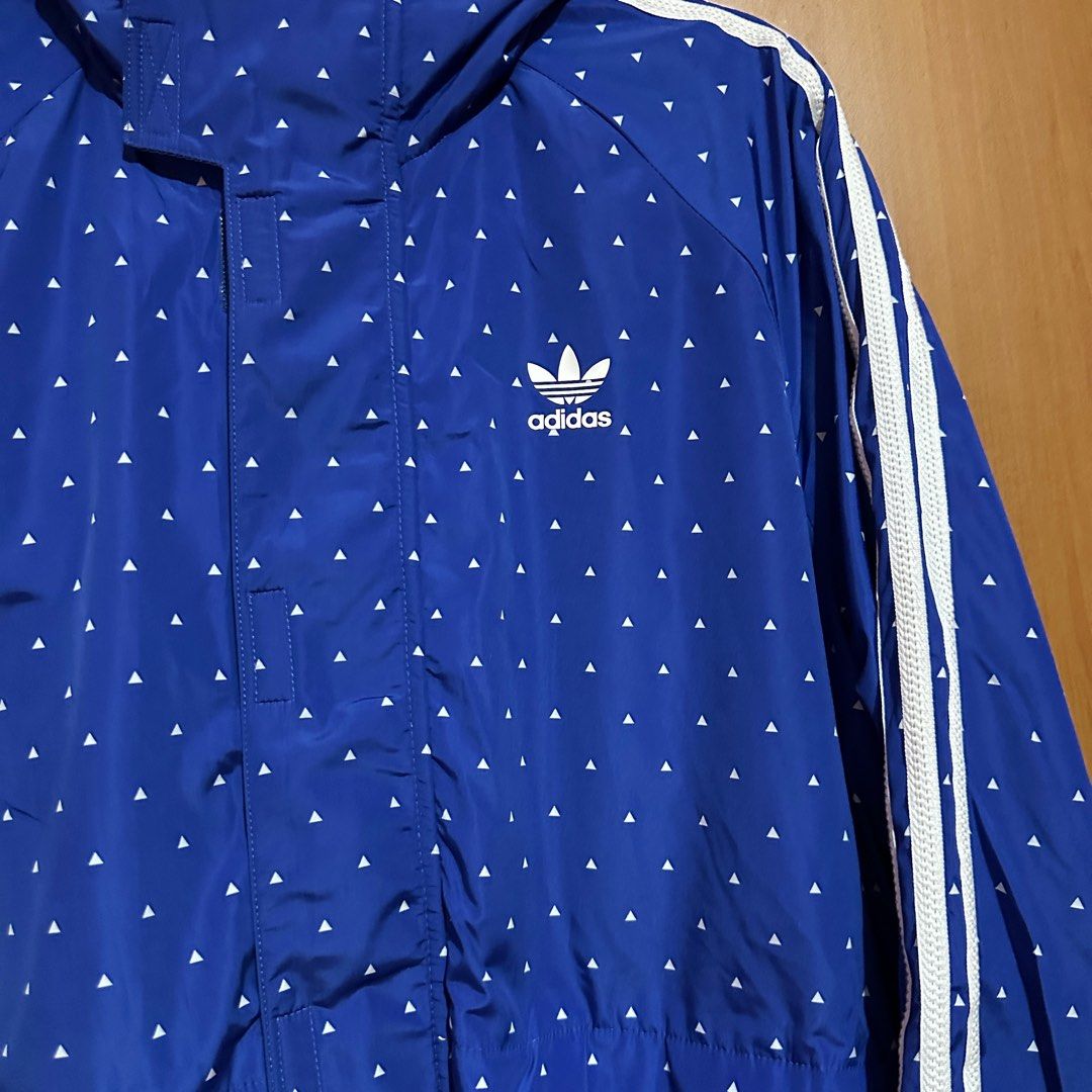 Adidas x Pharrell Williams Windbreaker Jacket Men s Fashion Coats Jackets and Outerwear on Carousell