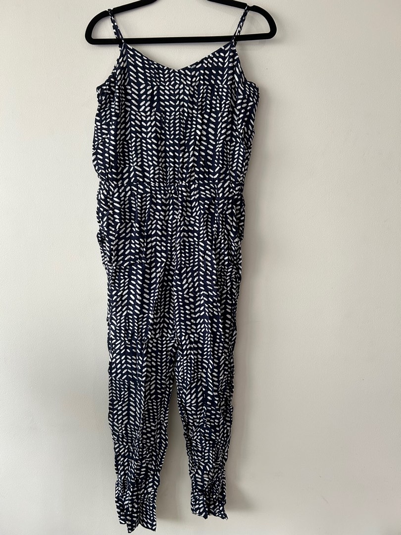 Ann taylor loft kdss black jumpsuit