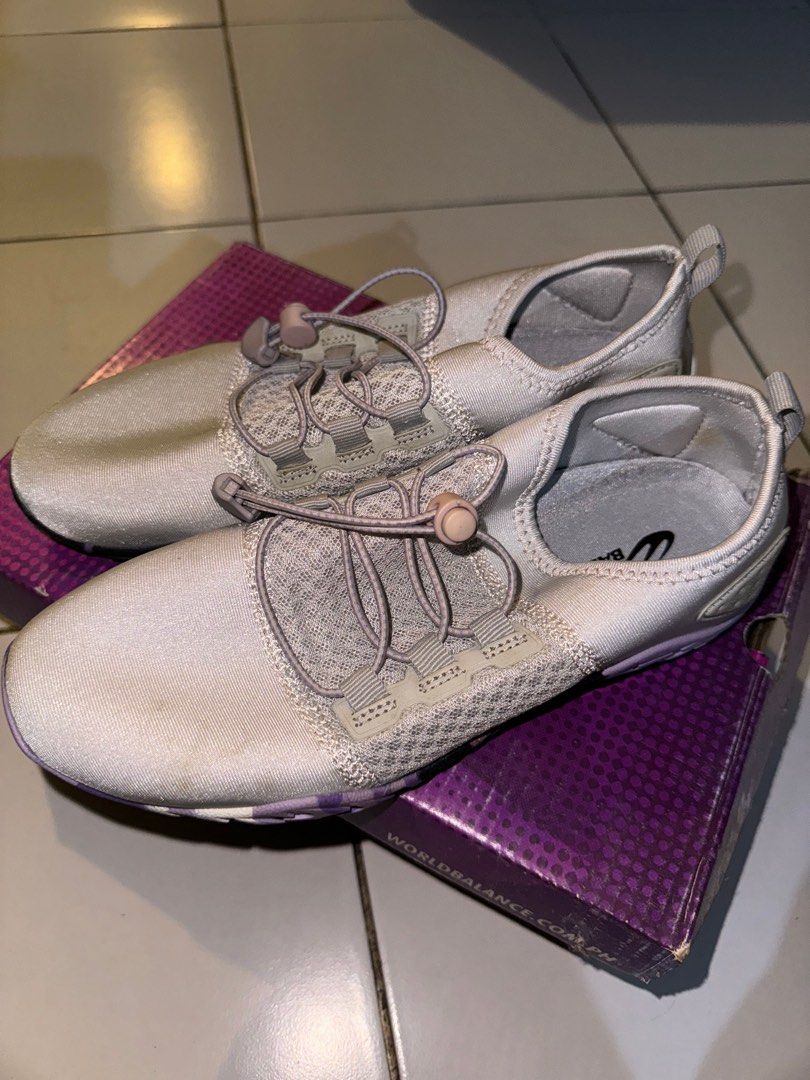 Aqua Shoes World Balance Women s Fashion Footwear Sneakers on Carousell