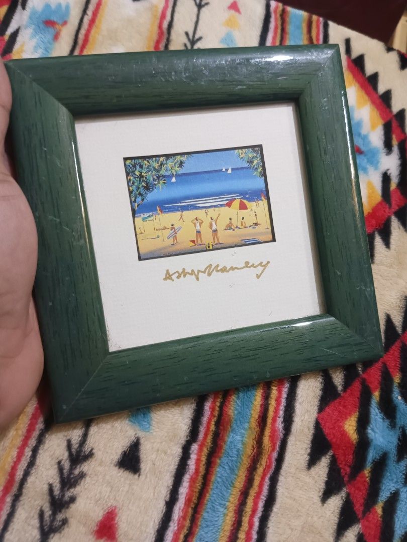 Ashleigh Manley small framed art piece (Category: Frames & Pictures) located in Quezon City. Submitted by markgolveo (Listing ID 1334736292, Image 1). Description: Ashleigh Manley small framed art piece.
