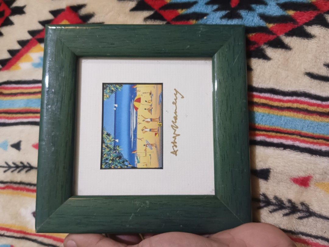Ashleigh Manley small framed art piece (Category: Frames & Pictures) located in Quezon City. Submitted by markgolveo (Listing ID 1334736292, Image 2). Description: Ashleigh Manley small framed art piece.