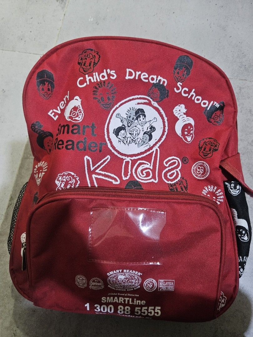 Beg smart reader (Category: Babies & Kids Fashion) located in Kuala Lumpur. Submitted by its_ummi_ (Listing ID 1334744482, Image 1). Description: .
