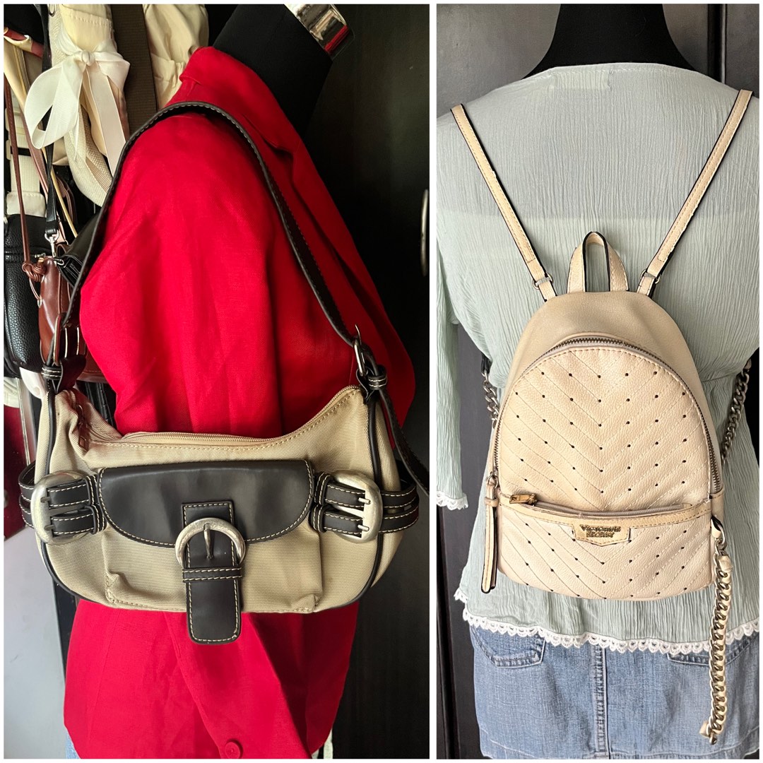 Bundle Kili baguette bag x Victoria Secret Mini Backpack Women s Fashion Bags Wallets Shoulder Bags on Carousell