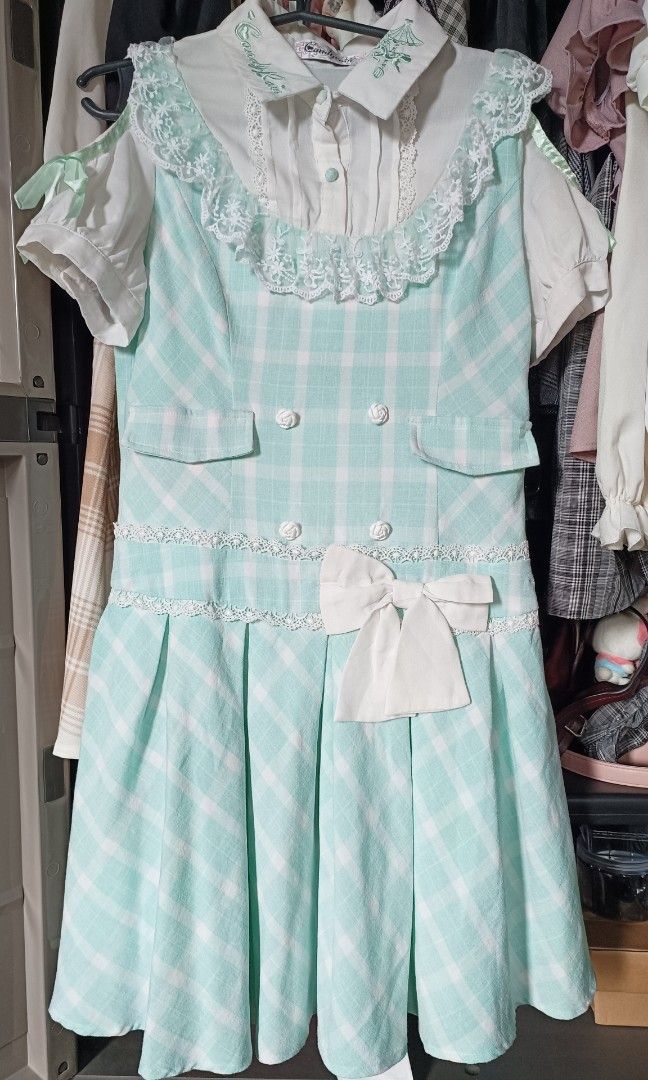 Candy Rain Mint dress (Category: Dresses) located in Abulug. Submitted by lowrain22 (Listing ID 1334756161, Image 1). Description: fits S-M very hq fabric.